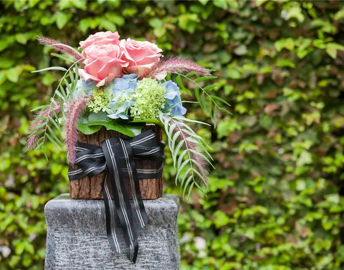 Stilvoll Gedenken: Trauerfloristik ist vielfältig