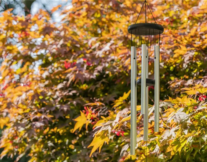 Der Klanggarten: Windspiel, und Co. sorgen für Erholung